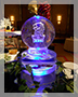 Japanese event Logo ice carving